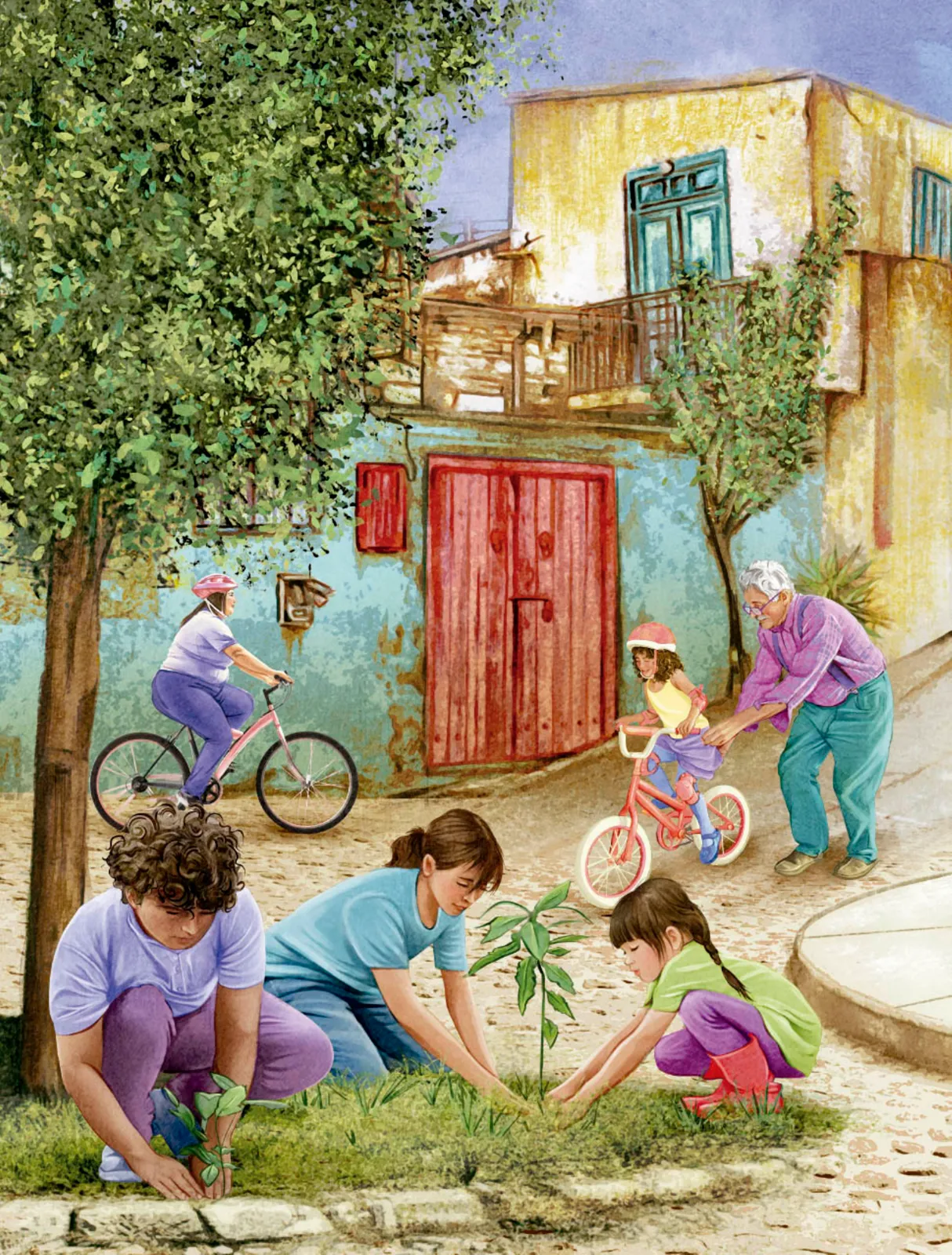 Página 151 de Proyectos Comunitarios.   Libro de Educación Primaria Grado 1°  Ciclo Escolar 2025 - 2026