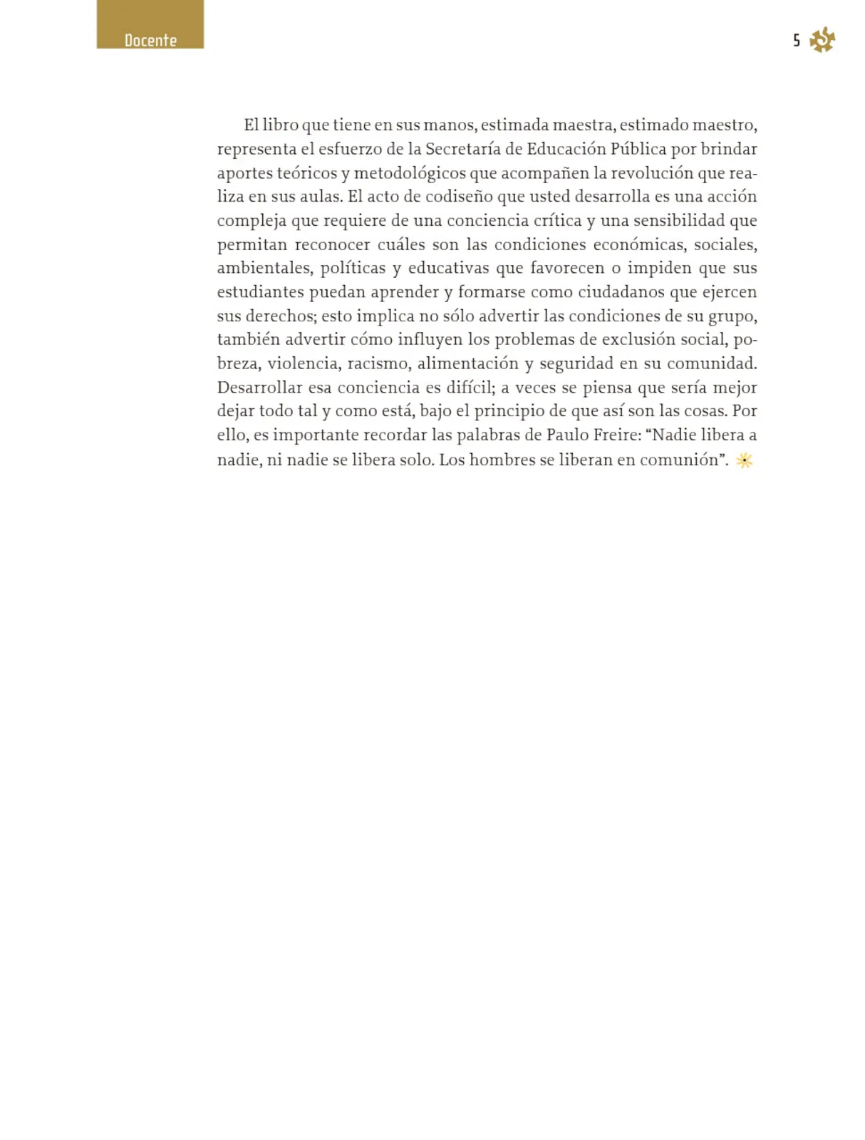 Miniatura página 6 de Un libro sin recetas, para la maestra y el maestro. Fase 4  Libro de Educación Primaria Grado 3°, 4°  Ciclo Escolar 2025 - 2026
