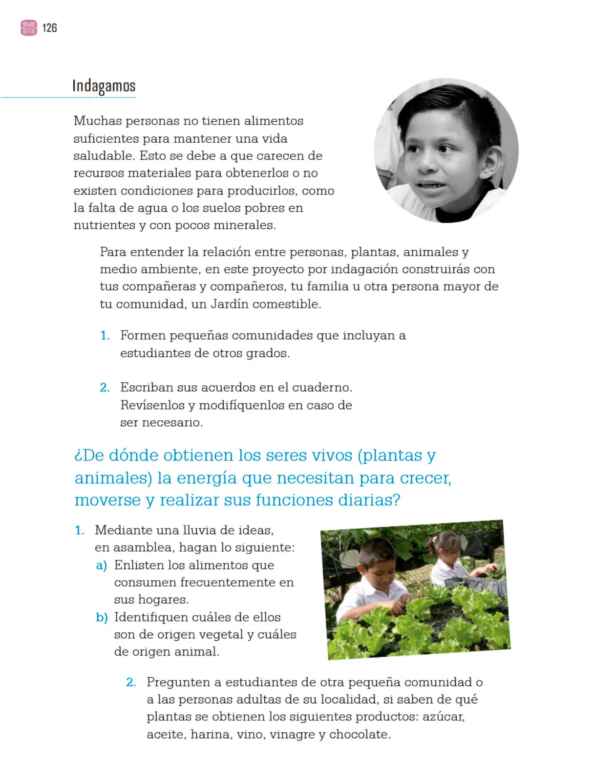 Miniatura página 129 de Proyectos Comunitarios.   Libro de Educación Primaria Grado 4°  Ciclo Escolar 2025 - 2026
