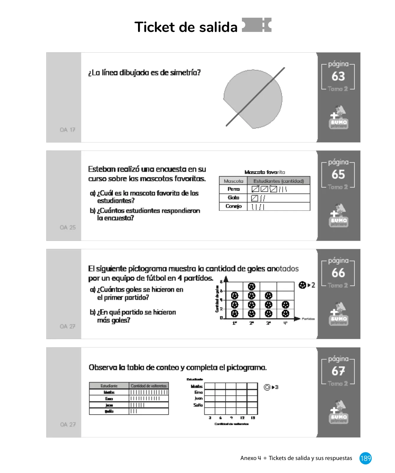 Página 191 de Sumo Primero – Cuarto Básico | Texto del Estudiante MINEDUC – Descargar PDF · 2024