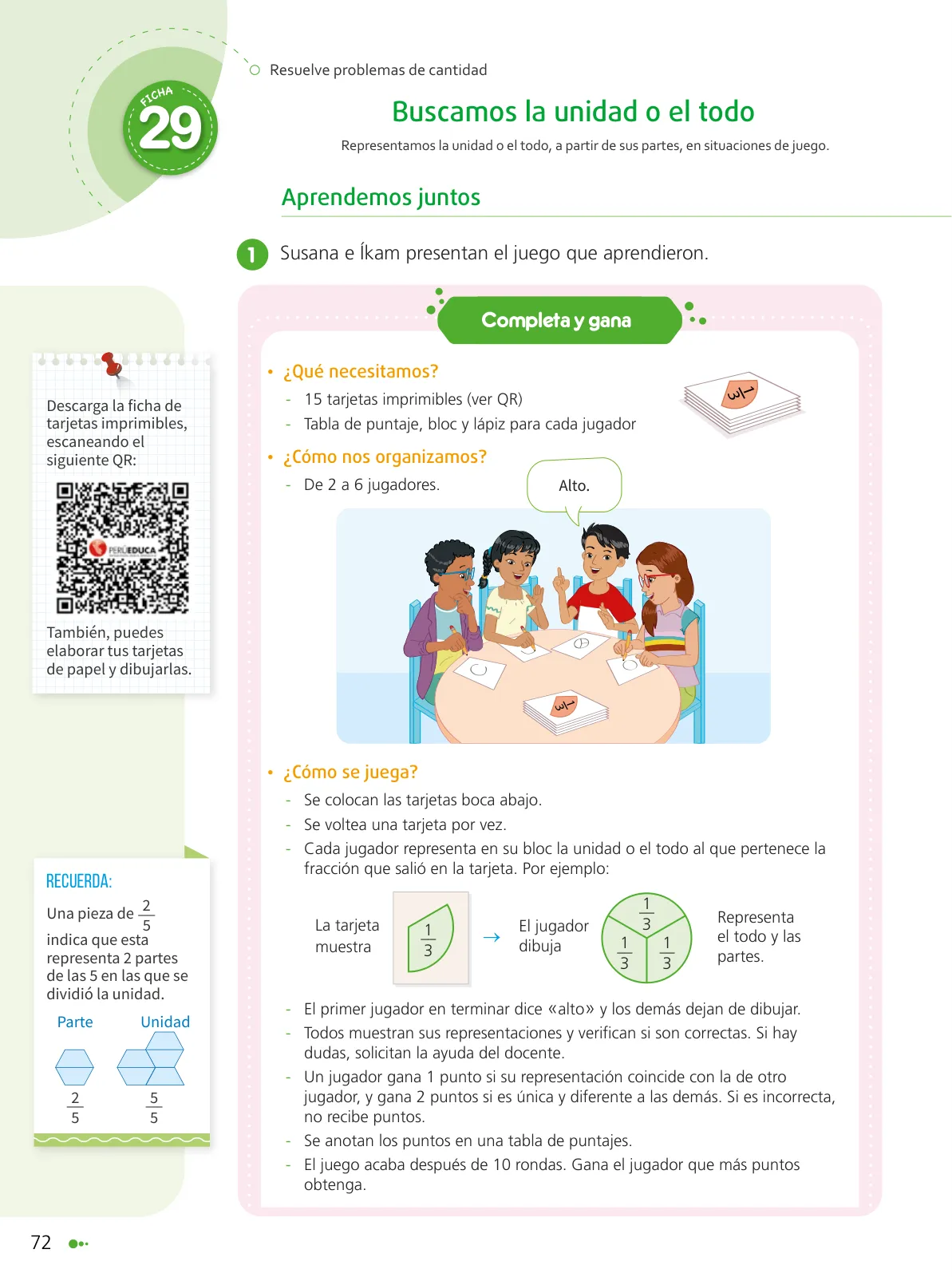 Miniatura página 74 de Texto de Matemática 5. Quinto grado de Primaria · 2024