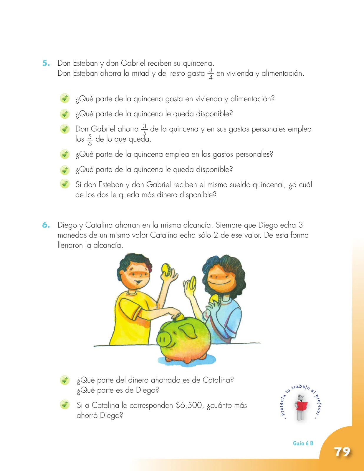 Miniatura página 79 de Matematica 5° · Cartilla 01