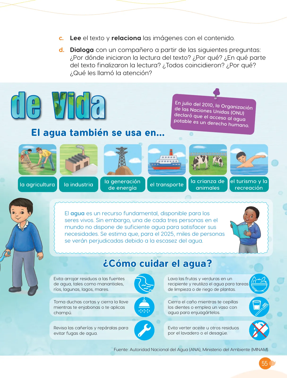 Miniatura página 57 de Cuadernillo de Comunicación 4, cuarto grado de Primaria · 2023