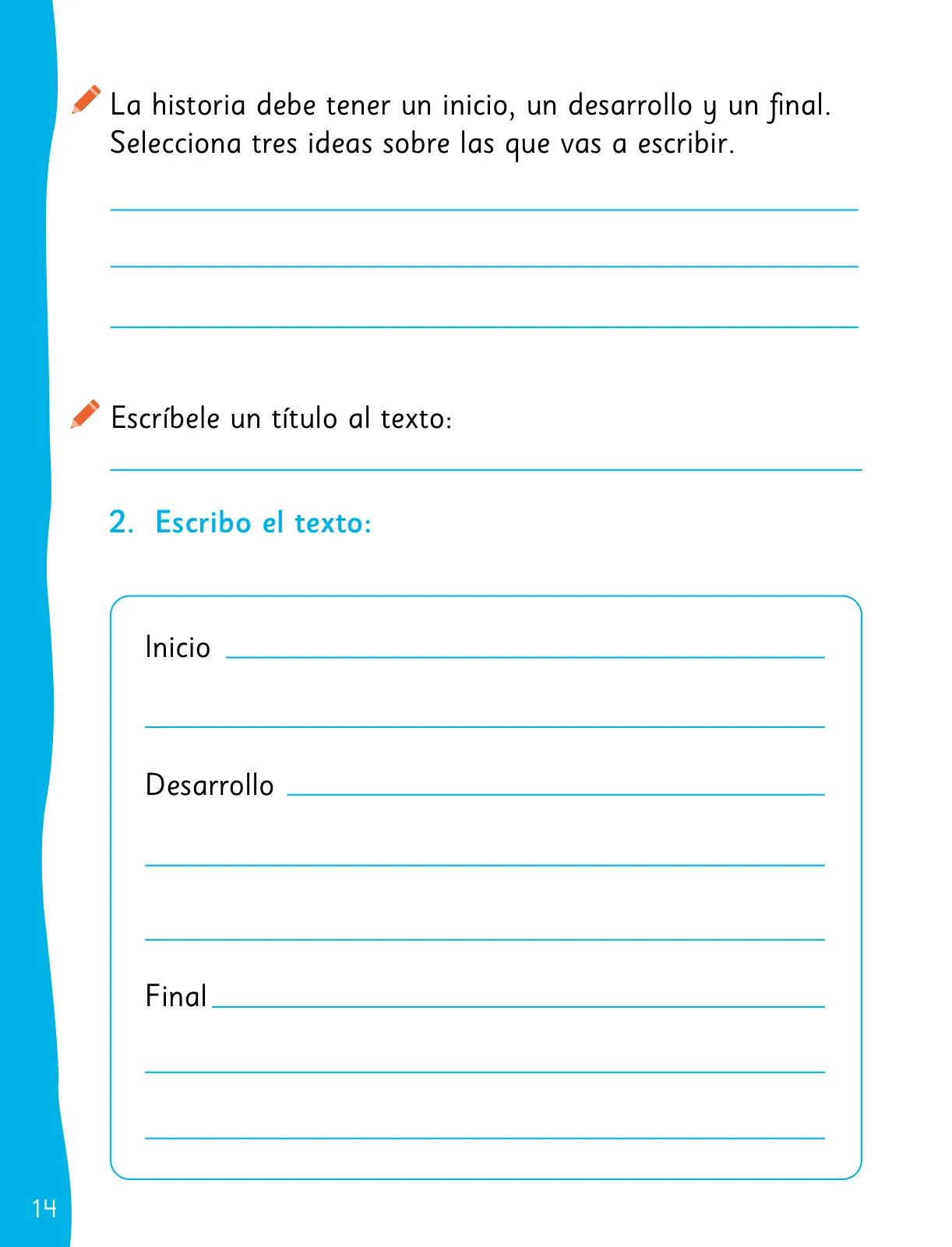 Página 16 de Lenguaje y Comunicación – Segundo Básico – Texto del Estudiante MINEDUC – Descargar PDF · 2024