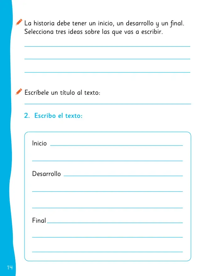 Página 16 de Lenguaje y Comunicación – Segundo Básico – Texto del Estudiante MINEDUC – Descargar PDF · 2024