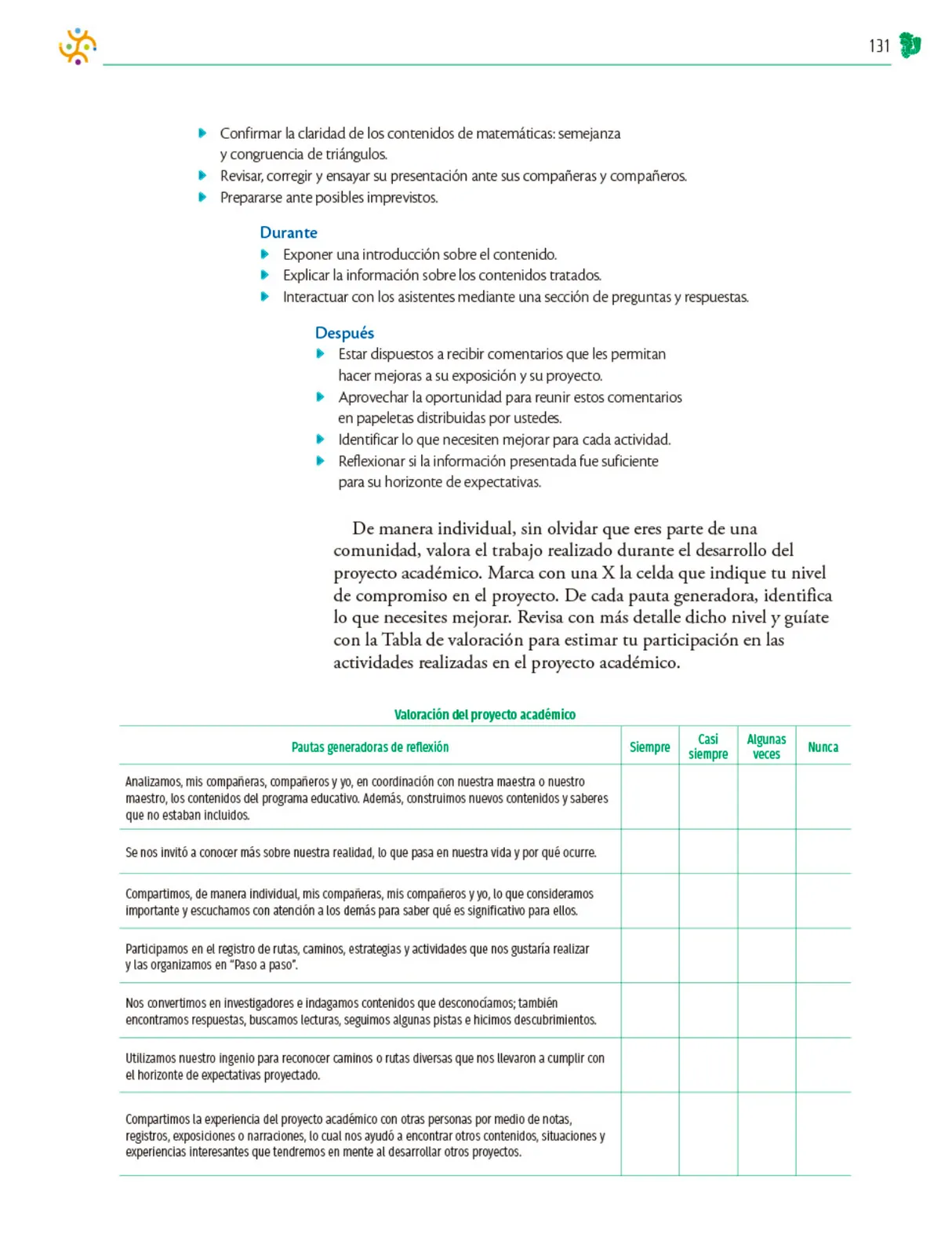 Miniatura página 132 de Colección Nanahuatzin. Nuestro libro de Proyectos.  Tomo III.  Libro de Educación Telesecundaria Grado 3°  Ciclo Escolar 2025 - 2026