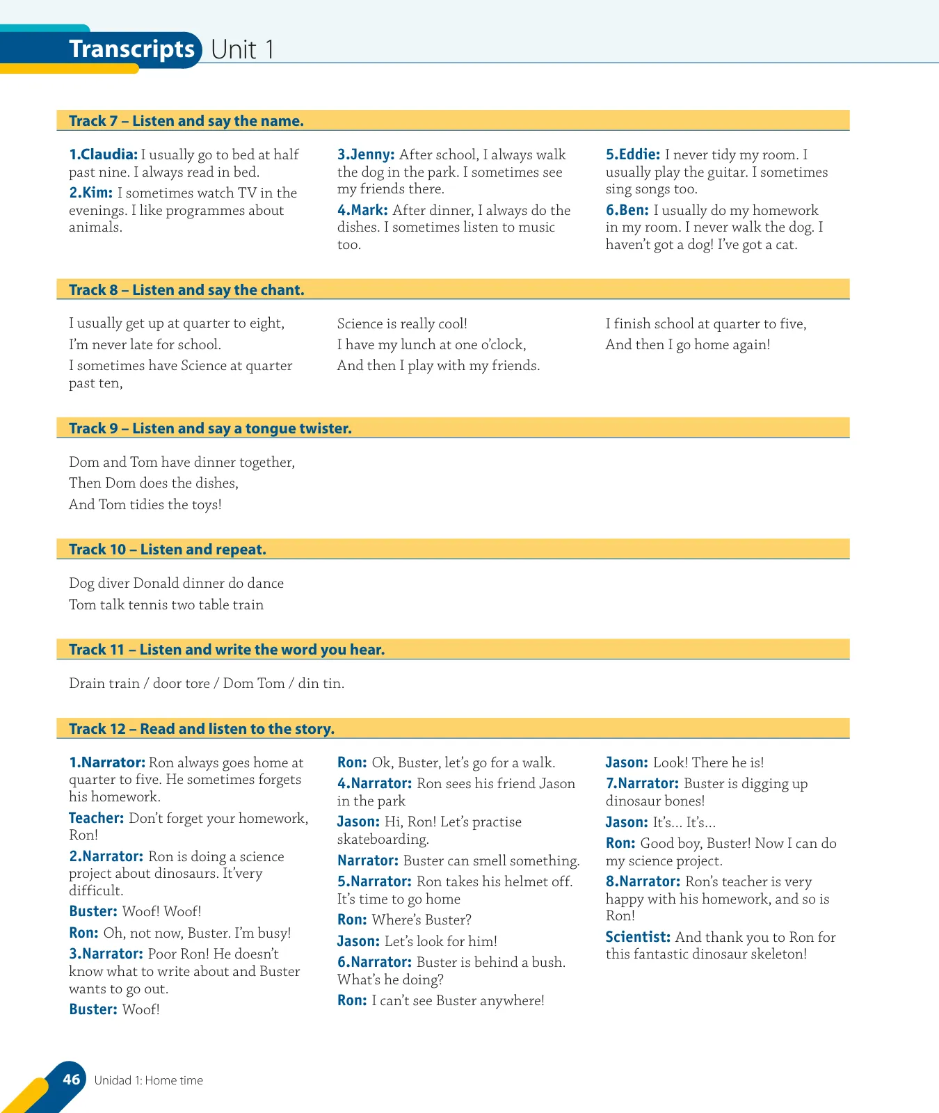 Miniatura página 48 de Inglés – Quinto Básico | Texto del Estudiante MINEDUC – Descargar PDF · 2024