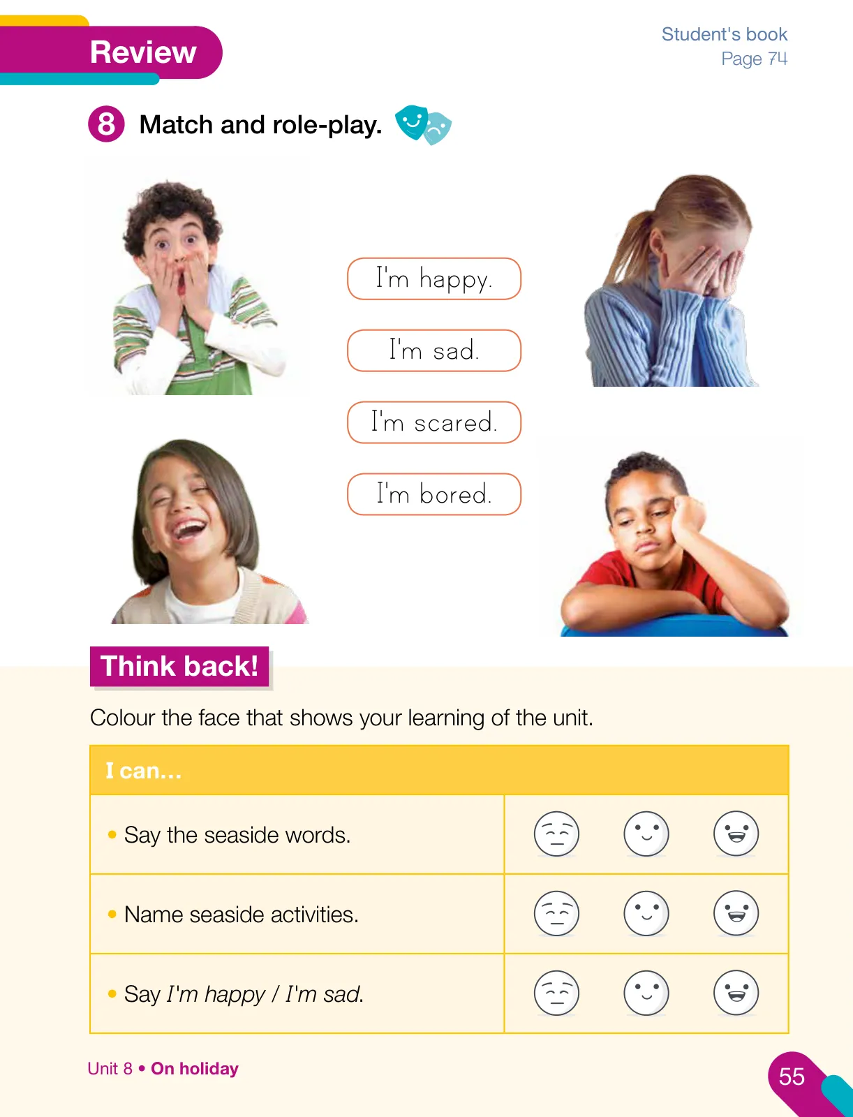 Miniatura página 57 de Inglés – Primero Básico | Student’s Book MINEDUC – Descargar PDF · 2024