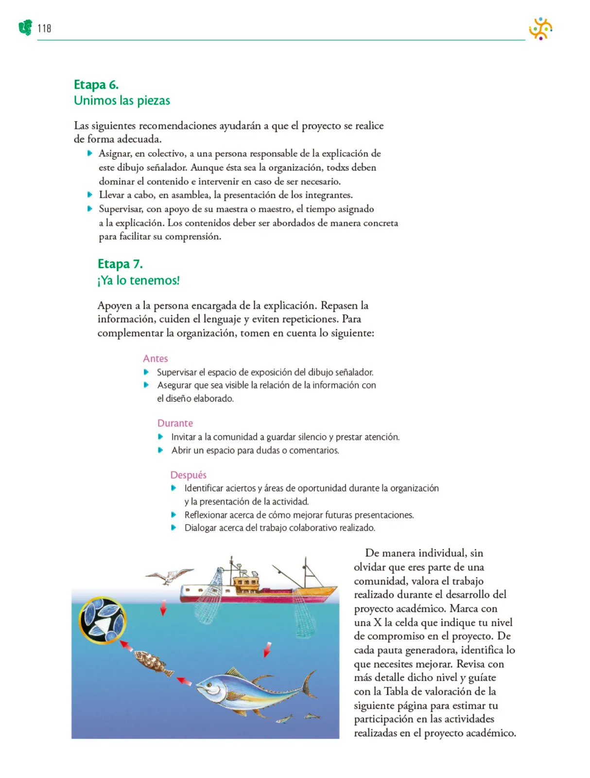 Página 119 de Colección Ximhai. Nuestro libro de Proyectos. Tomo II. Libro de Educación Telesecundaria Grado 1° Ciclo Escolar 2025 - 2026