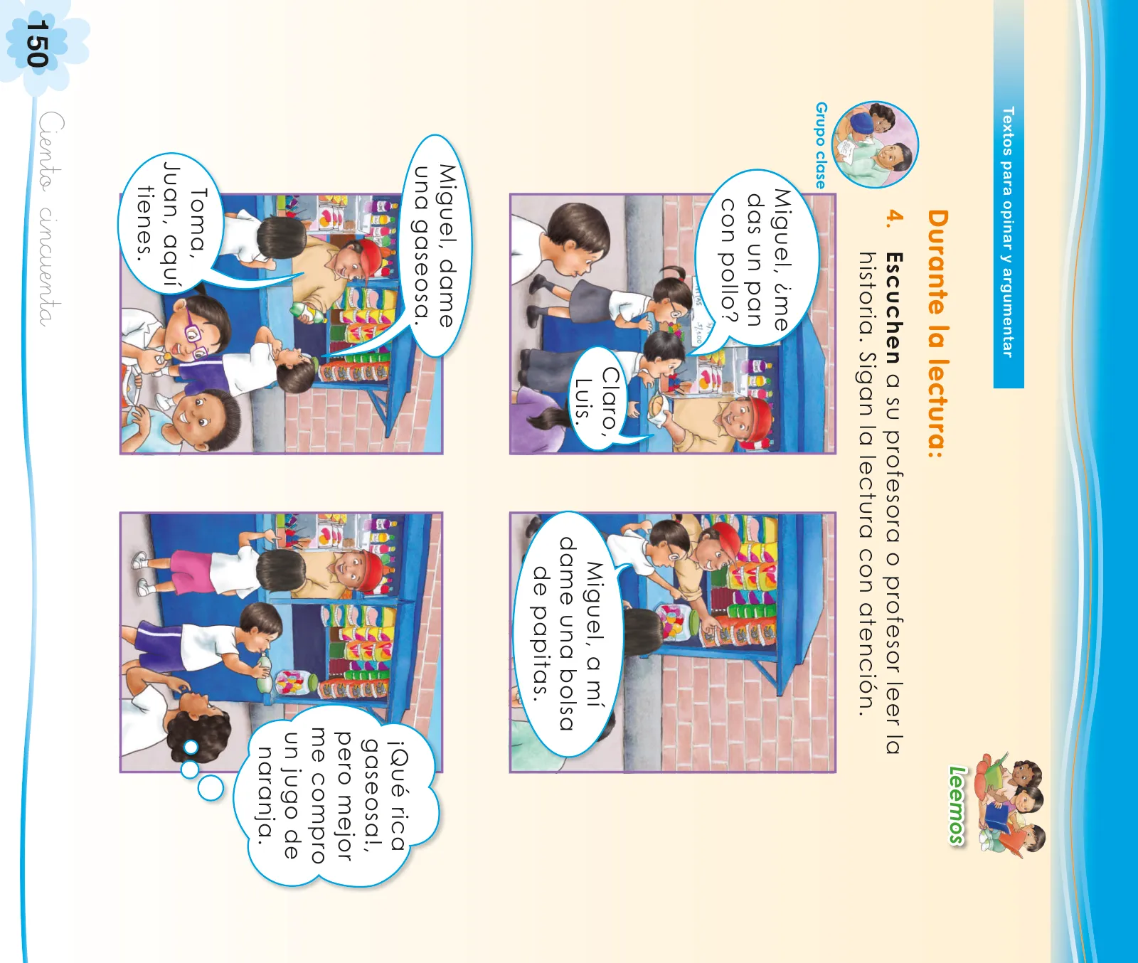 Miniatura página 152 de Comunicación 1 : cuaderno de trabajo para primer grado de Educación Primaria 2019 · 2019