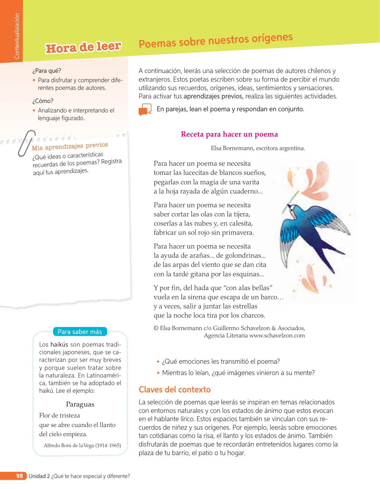 Miniatura página 197 de Lenguaje y Comunicación – Sexto Básico | Texto del Estudiante MINEDUC – Descargar PDF · 2024