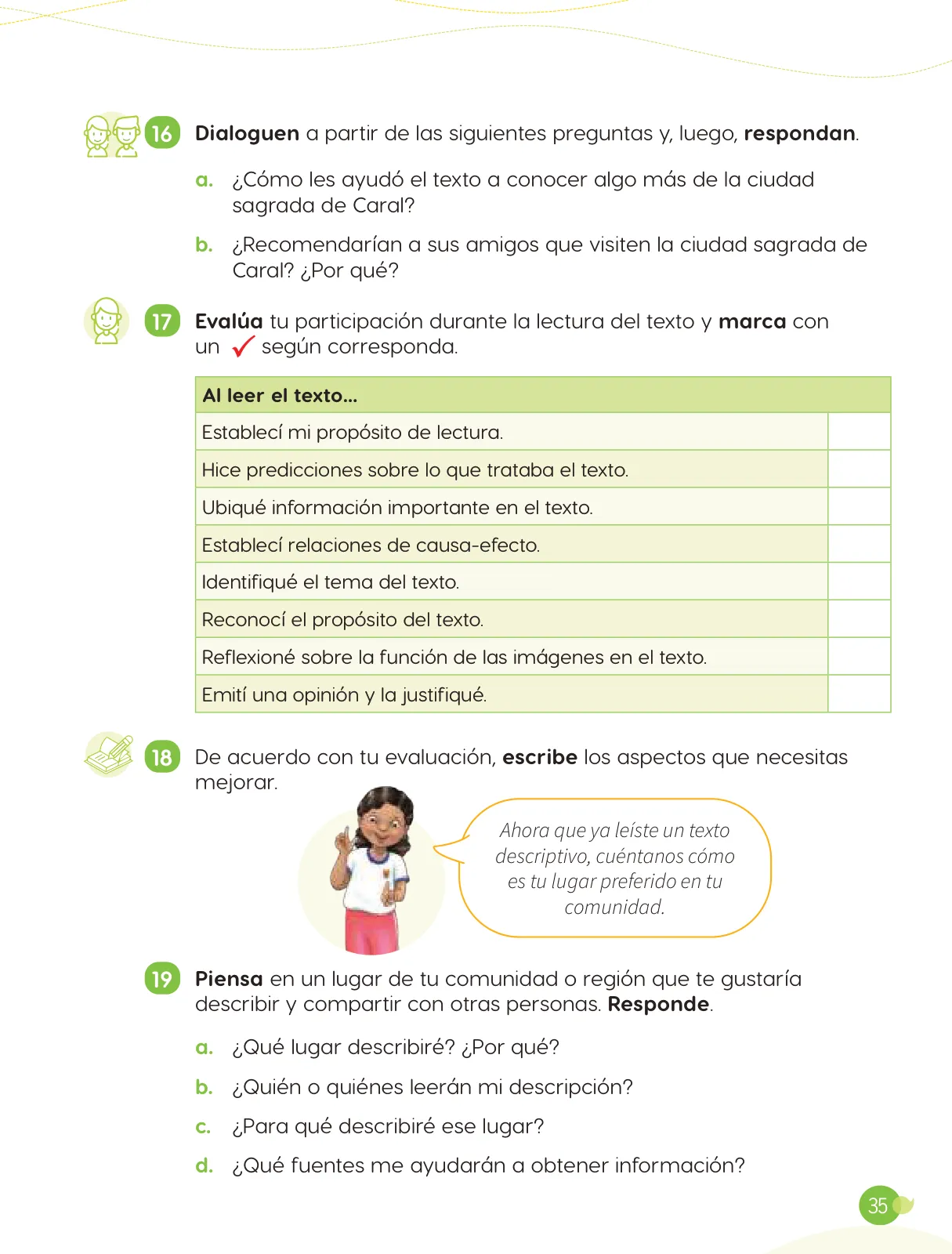 Miniatura página 37 de Cuadernillo de Comunicación 4. Cuarto grado de Primaria · 2024