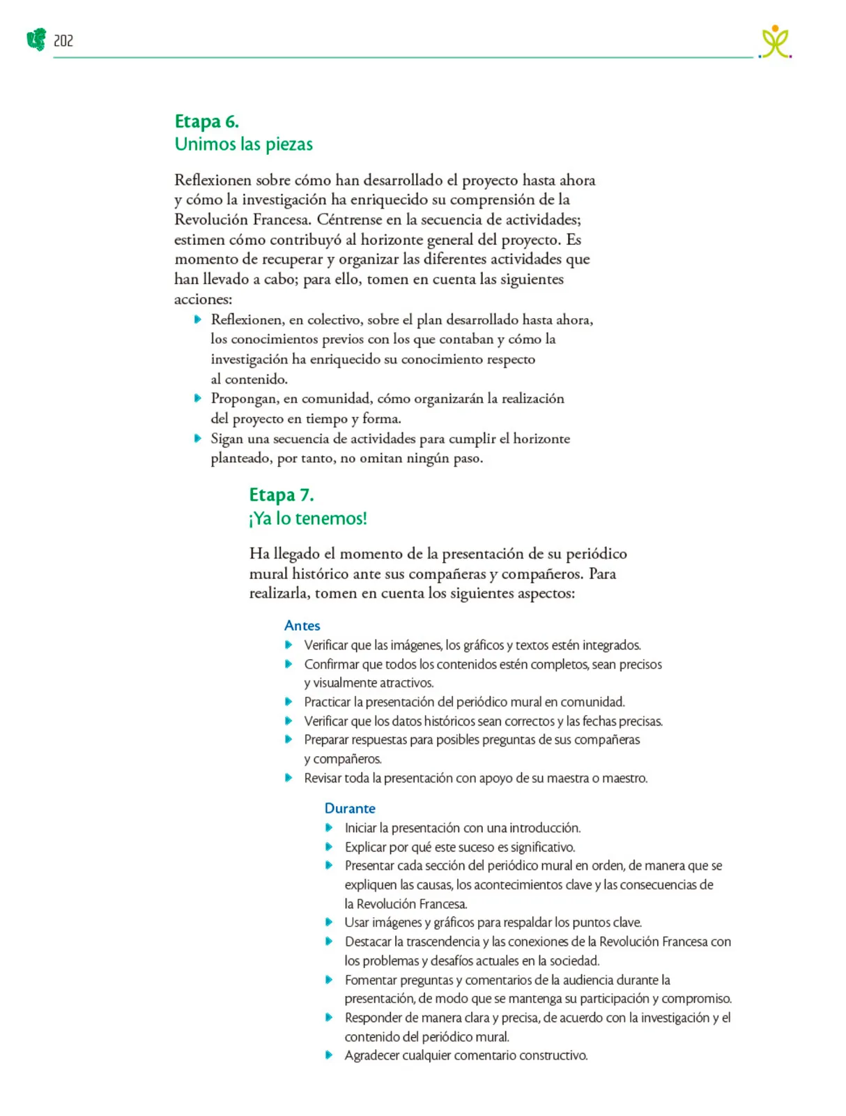 Página 203 de Colección Nanahuatzin. Nuestro libro de Proyectos. Tomo II. Libro de Educación Telesecundaria Grado 3° Ciclo Escolar 2025 - 2026