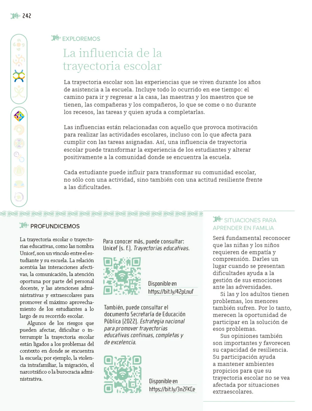 Miniatura página 243 de Nuestros saberes: Libro para alumnos, maestros y familia.   Libro de Educación Primaria Grado 5°  Ciclo Escolar 2025 - 2026