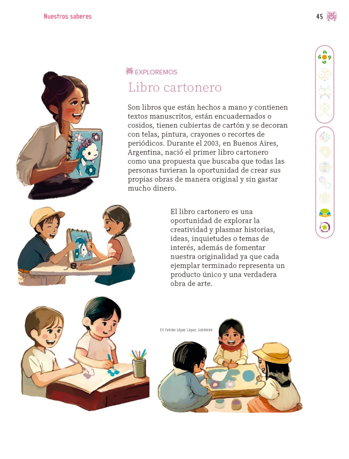 Página 46 de Nuestros saberes: Libro para alumnos, maestros y familia. Libro de Educación Primaria Grado 3° Ciclo Escolar 2025 - 2026