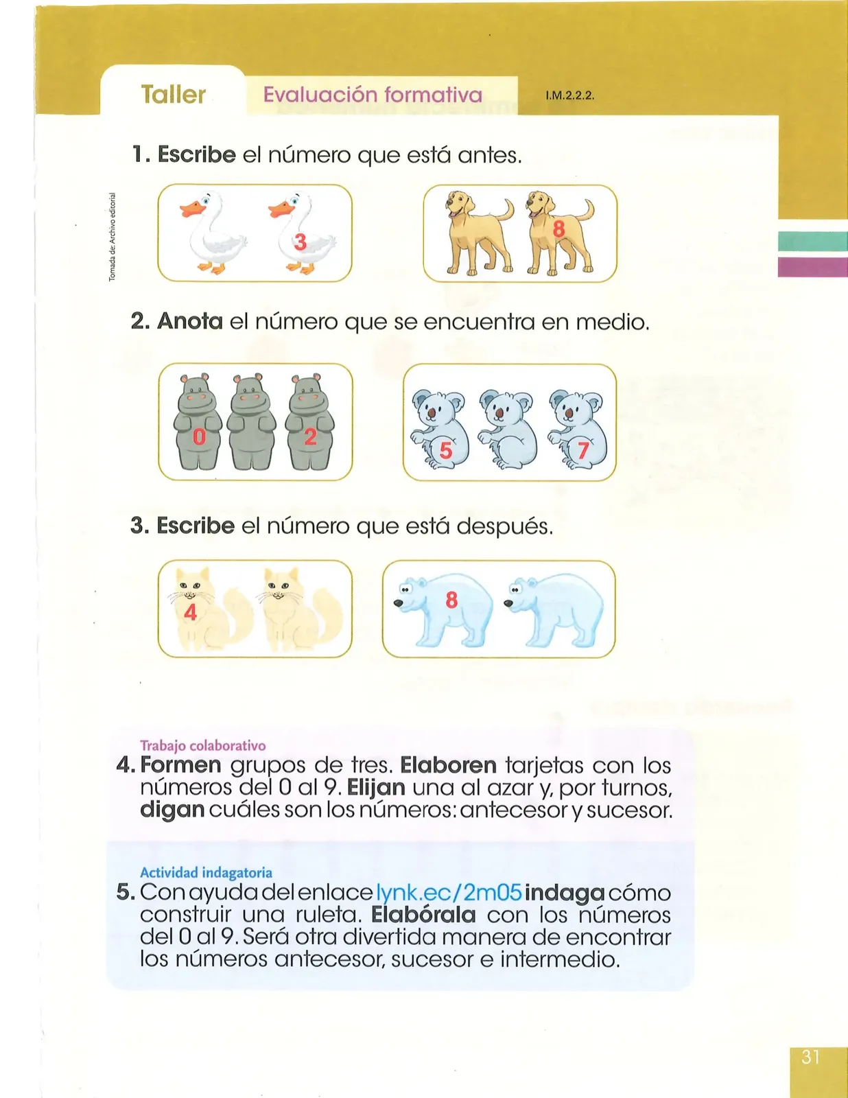 Miniatura página 32 de Matematica · 2 EGB · 2025