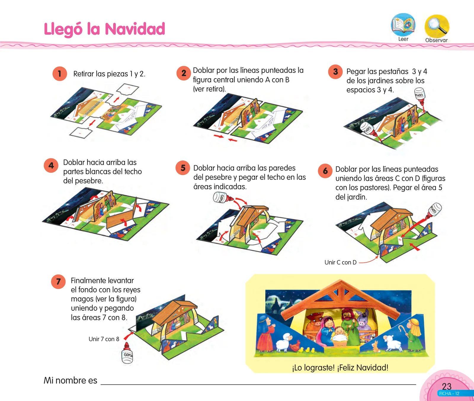 Página 25 de Aprendemos jugando : cuaderno de trabajo, 5 años · 2016