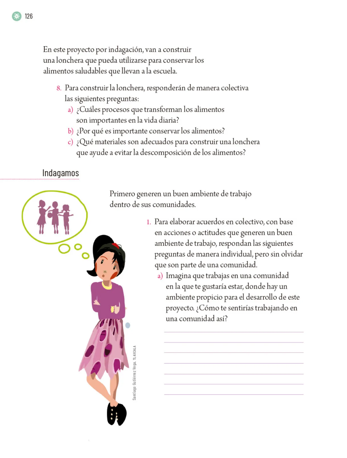 Página 129 de Proyectos Escolares. Libro de Educación Primaria Grado 5° Ciclo Escolar 2025 - 2026