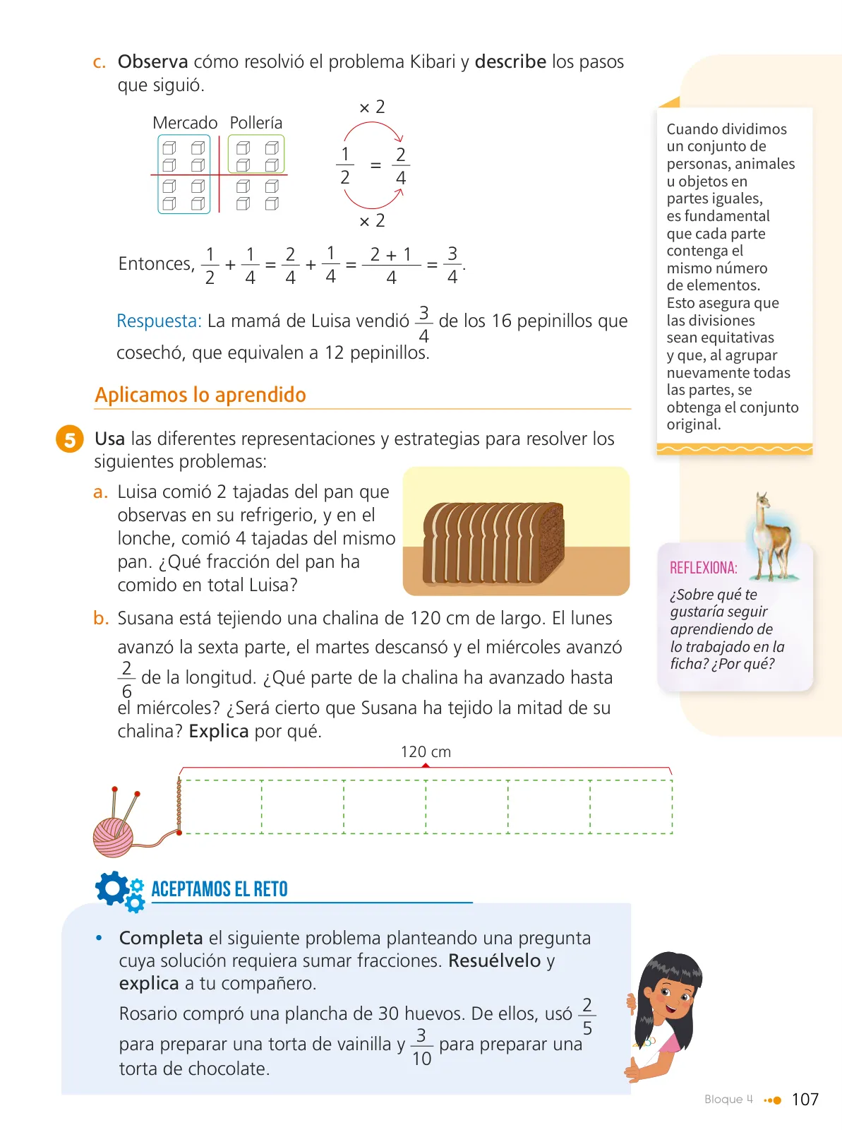 Página 109 de Texto de Matemática 4. Cuarto grado de Primaria · 2024