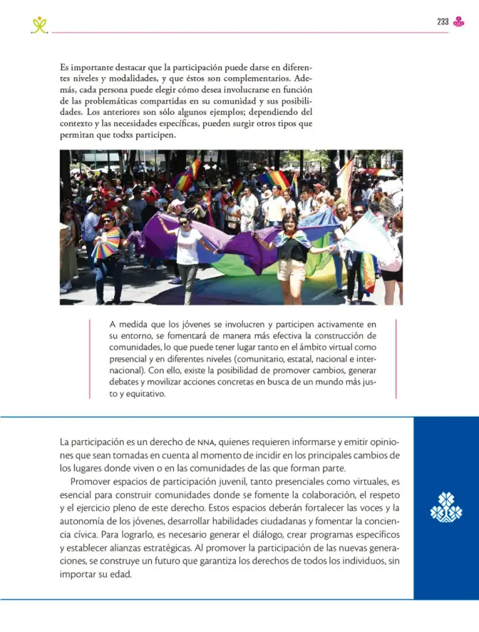 Página 234 de Colección Nanahuatzin. Ética, naturaleza y sociedades. Libro de Educación Secundaria Grado 3° Ciclo Escolar 2025 - 2026