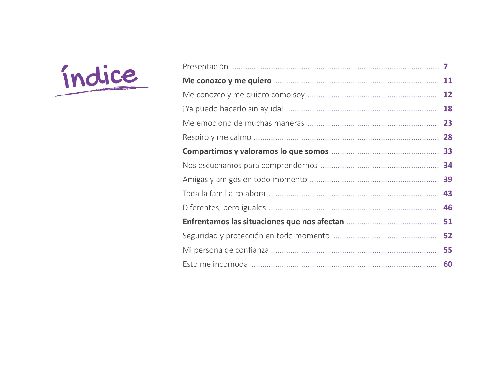 Miniatura página 5 de Cuadernillo de Tutoría 1 : primer grado de Educación Primaria · 2021