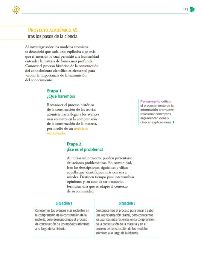 Página 158 de Colección Sk´asolil. Nuestro libro de Proyectos. Tomo III. Libro de Educación Telesecundaria Grado 2° Ciclo Escolar 2025 - 2026