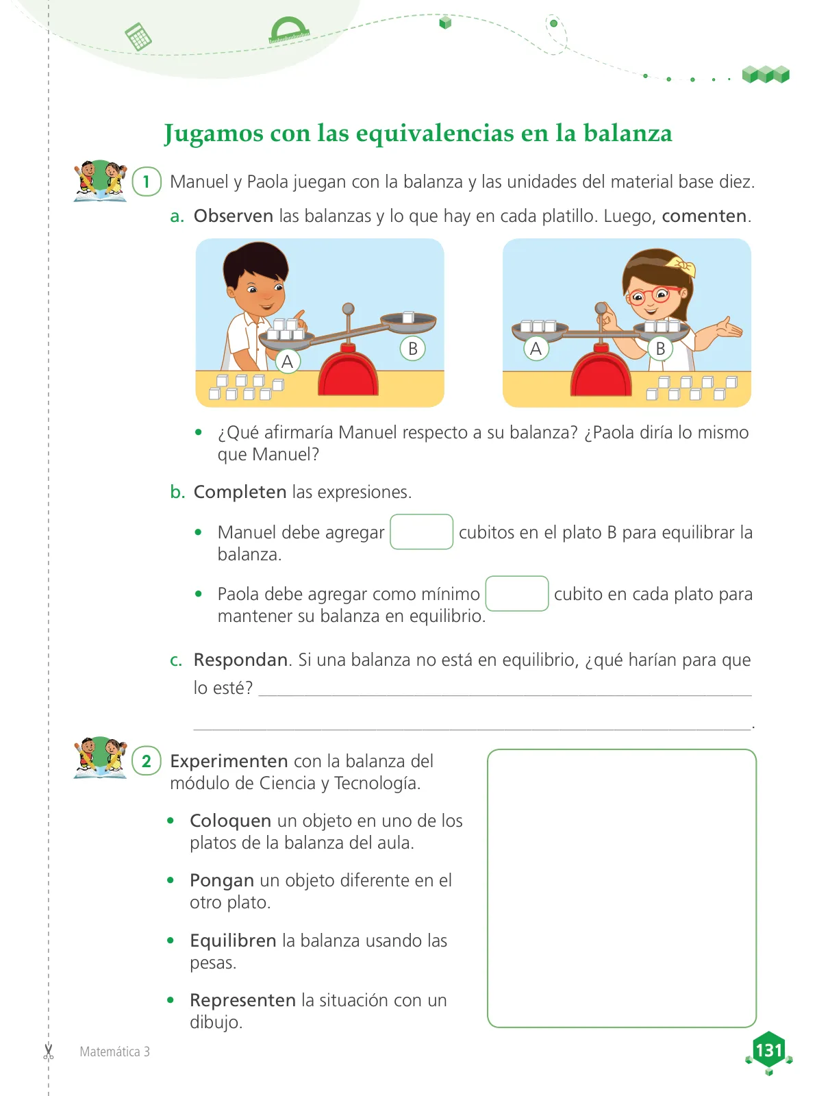 Miniatura página 133 de Matemática 3 : cuaderno de trabajo para tercer grado de Educación Primaria 2019 · 2019