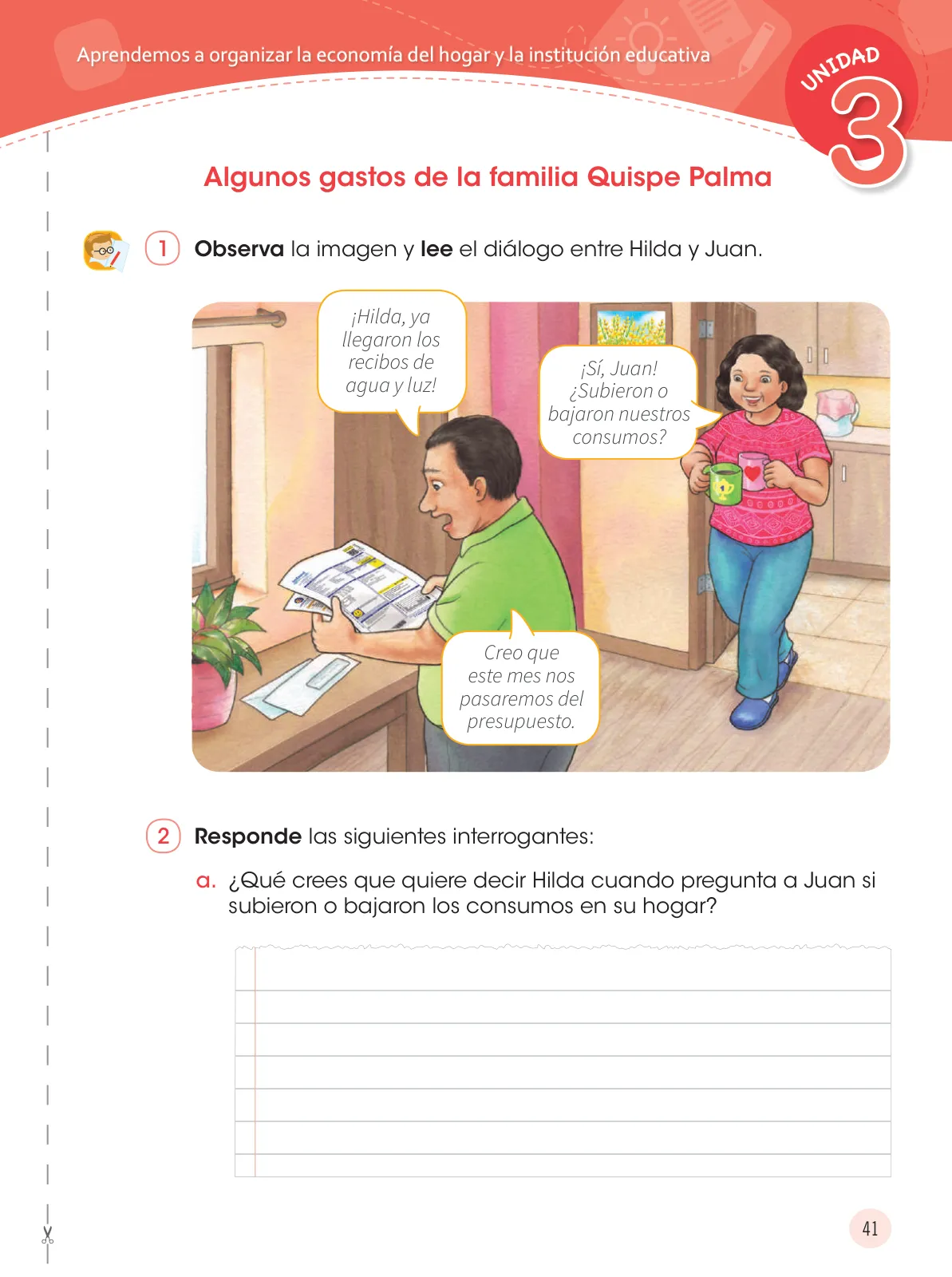 Página 43 de Comunicación 4 : cuaderno de trabajo para cuarto grado de Educación Primaria 2019 · 2019