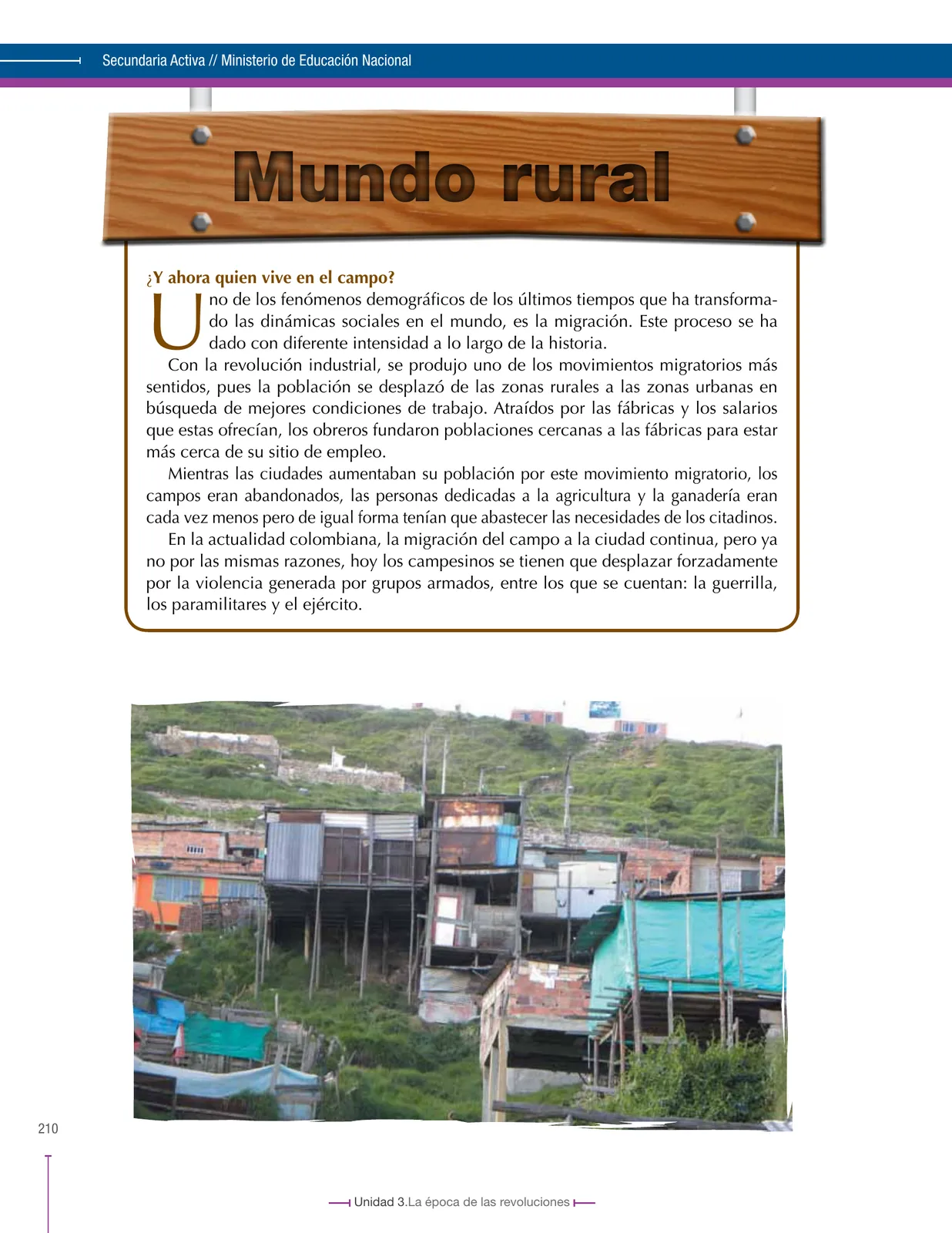 Miniatura página 210 de Ciencias Sociales 8° · Secundaria Activa