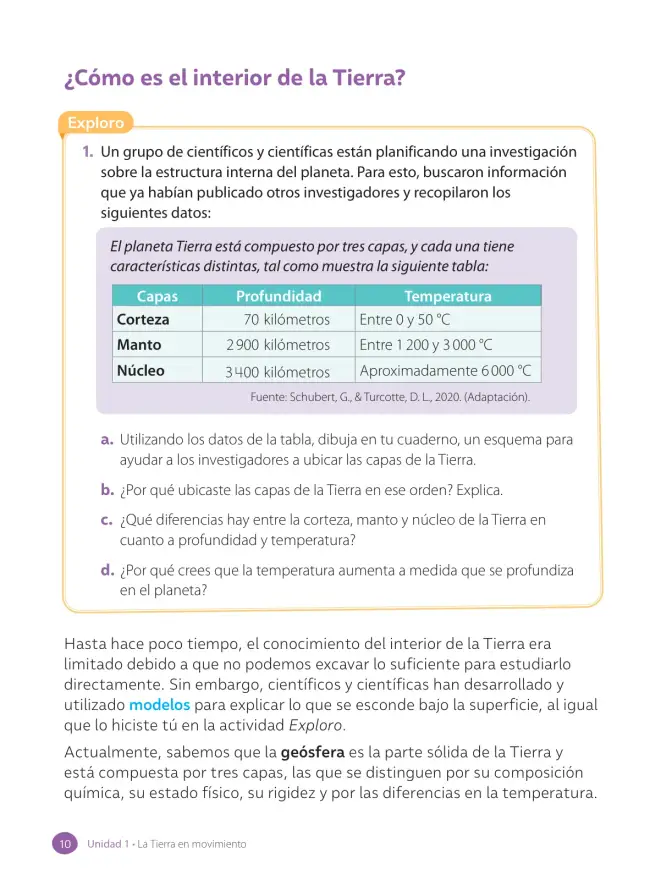 Página 12 de Ciencias Naturales – Cuarto Básico | Texto del Estudiante MINEDUC – Descargar PDF · 2024