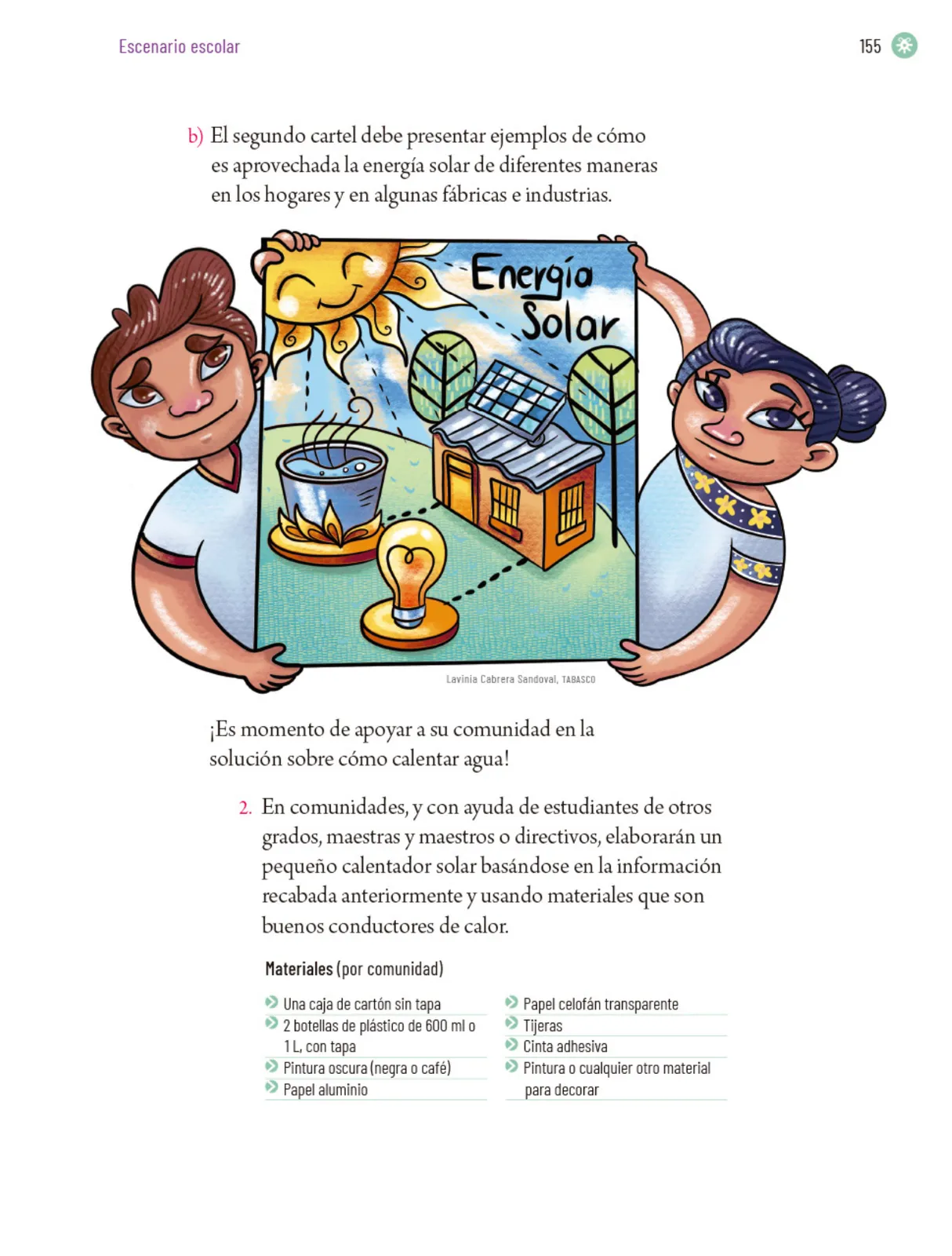 Miniatura página 158 de Proyectos Escolares.   Libro de Educación Primaria Grado 5°  Ciclo Escolar 2025 - 2026