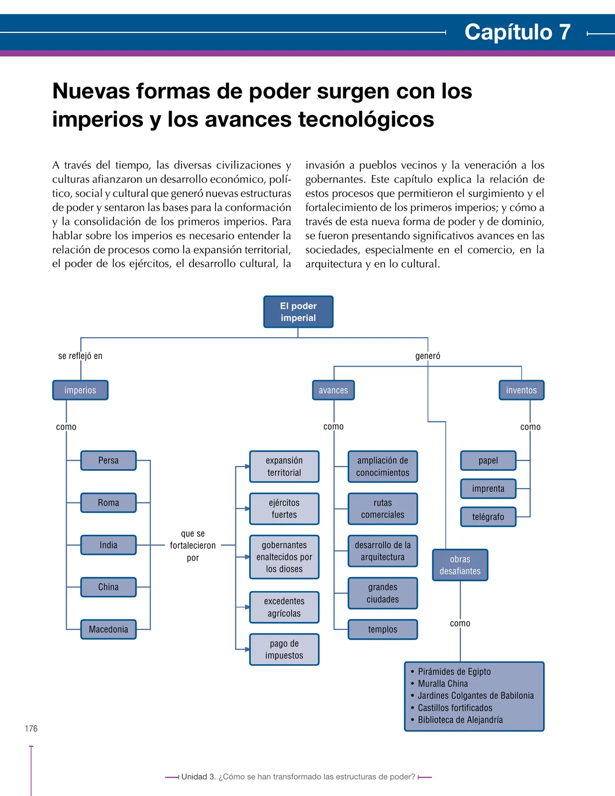 Miniatura página 176 de Ciencias Sociales 6° · Secundaria Activa