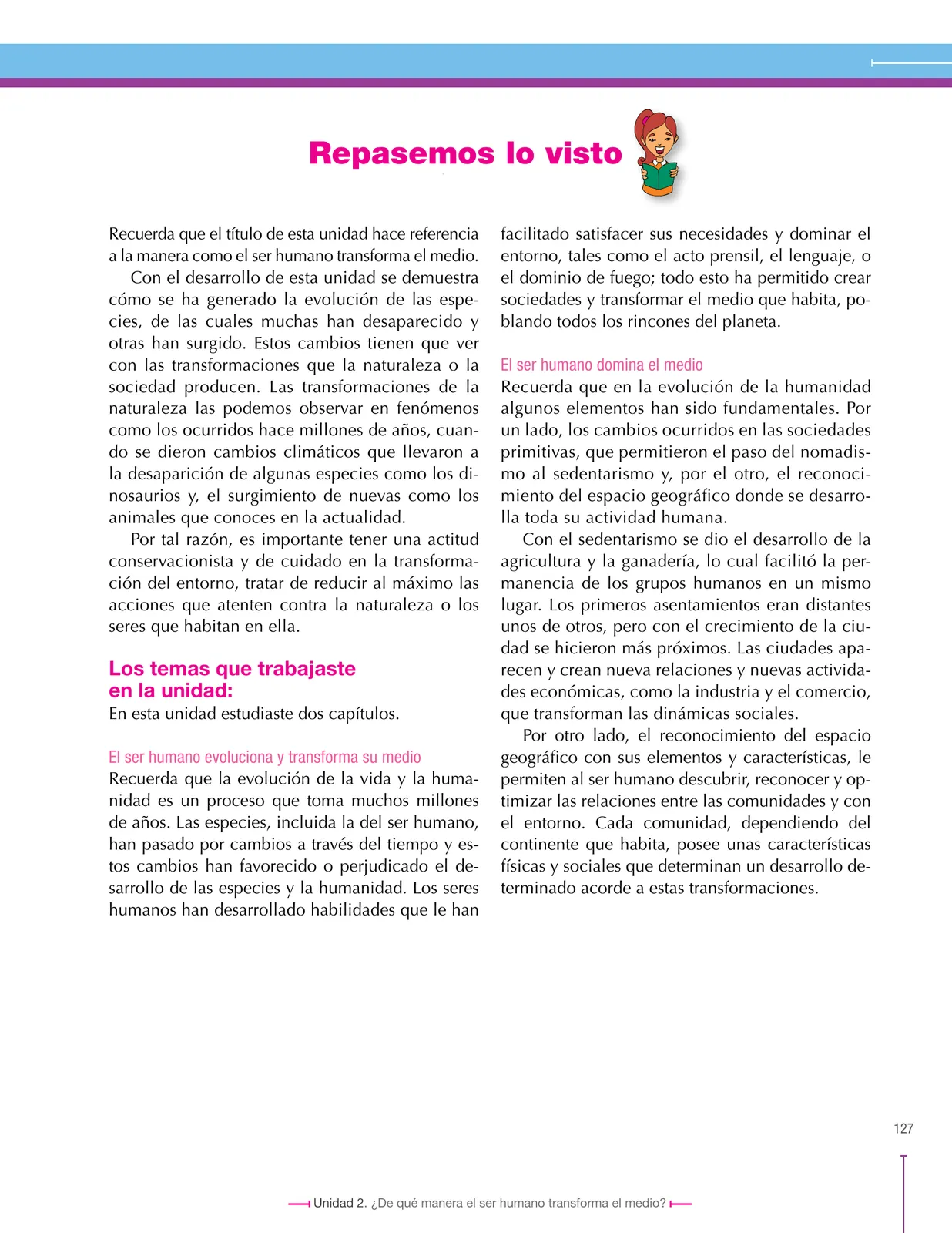 Miniatura página 127 de Ciencias Sociales 6° · Secundaria Activa
