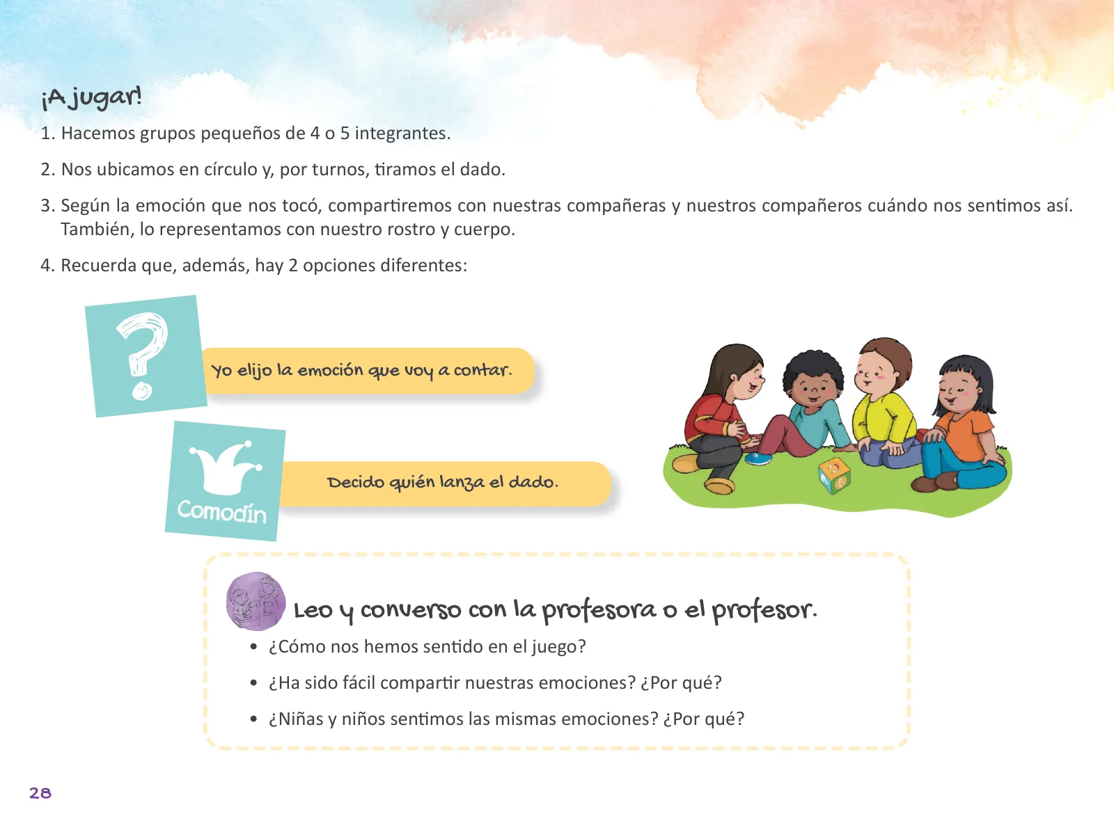 Miniatura página 30 de Cuadernillo de Tutoría Segundo Grado Educación Primaria 2019 · 2019