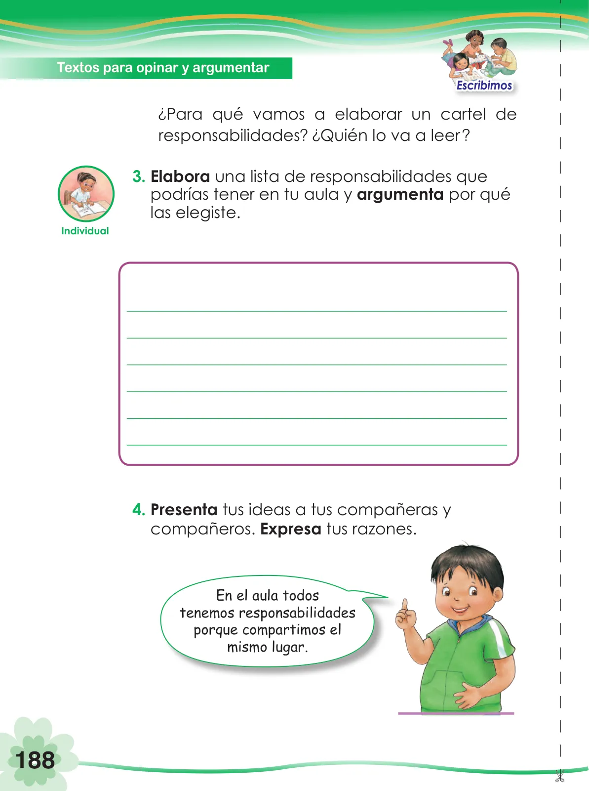 Página 190 de Comunicación 2 : cuaderno de trabajo para segundo grado de Educación Primaria 2019 · 2019