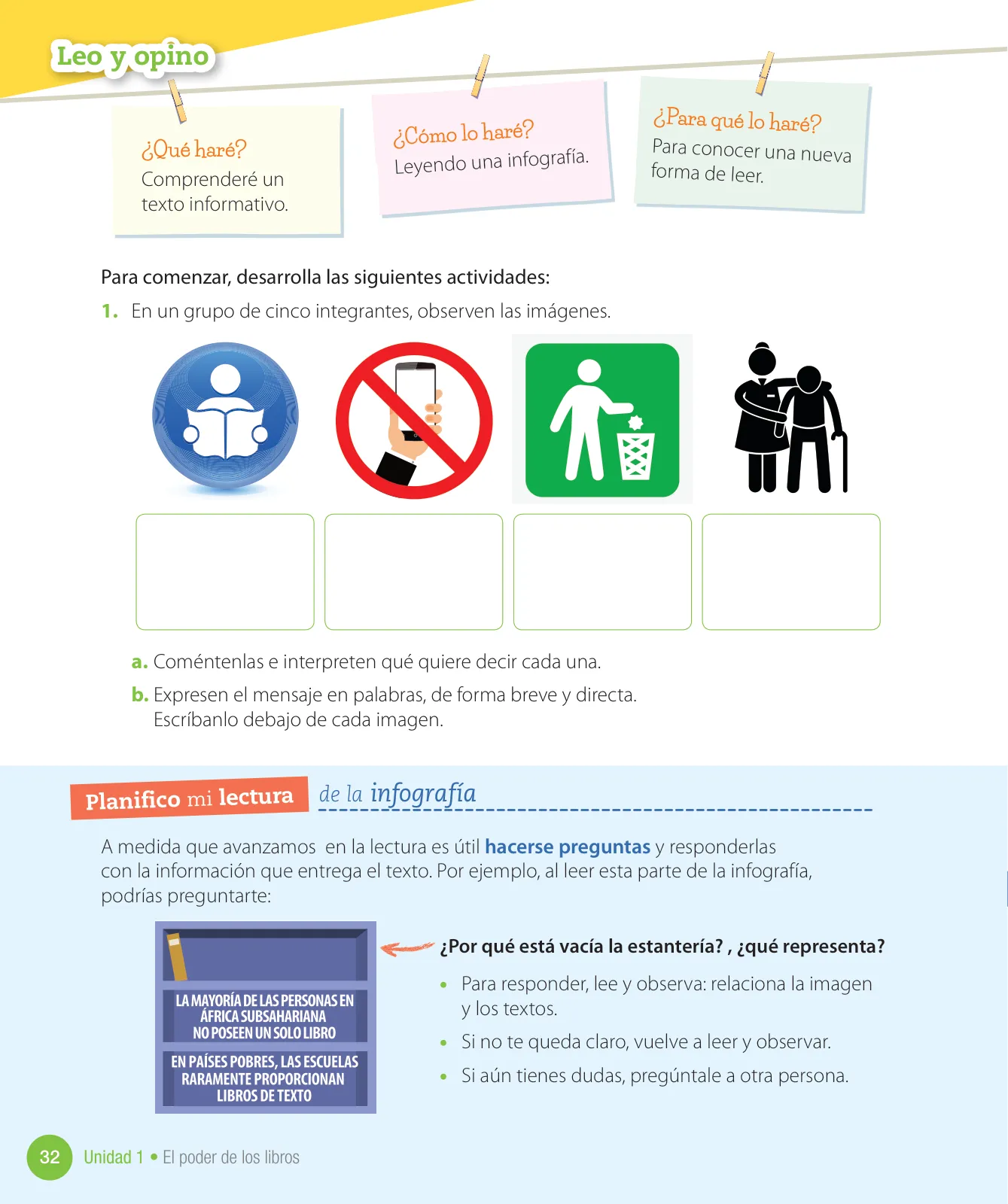 Página 34 de Lenguaje y Comunicación – Cuarto Básico | Texto del Estudiante MINEDUC – Descargar PDF · 2024