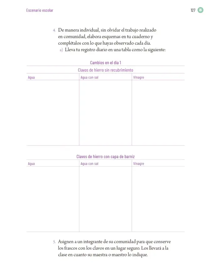 Página 130 de Proyectos Escolares. Libro de Educación Primaria Grado 6° Ciclo Escolar 2025 - 2026