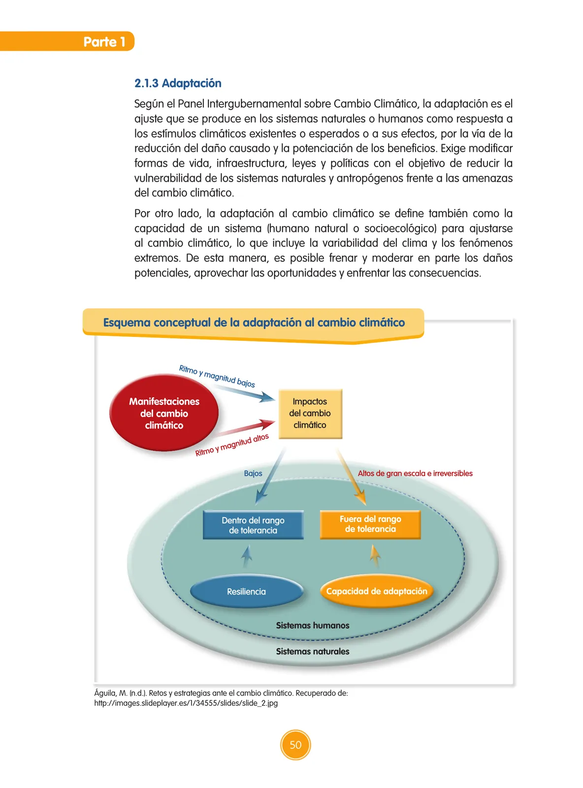 Miniatura página 51 de Guía de educación ambiental para el desarrollo sostenible : cambio climático · 2016