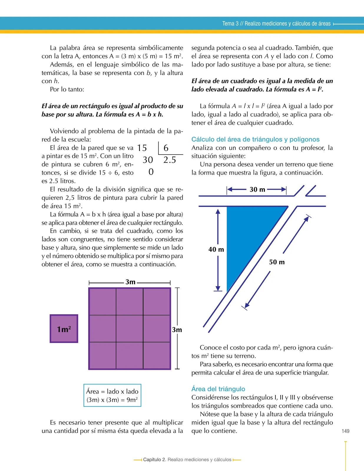 Página 149 de Matematica 6° · Secundaria Activa
