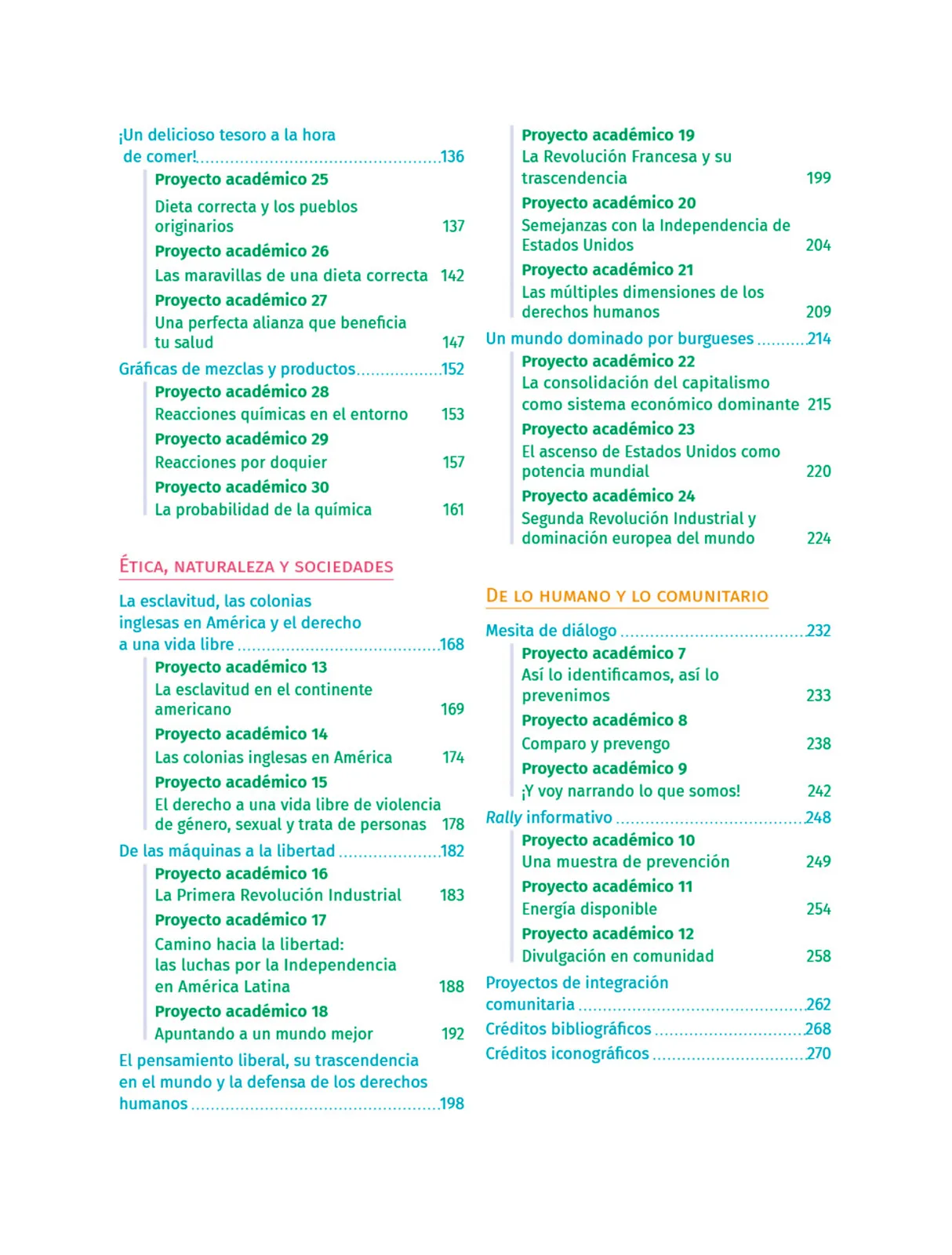 Página 10 de Colección Nanahuatzin. Nuestro libro de Proyectos.  Tomo II.  Libro de Educación Telesecundaria Grado 3°  Ciclo Escolar 2025 - 2026