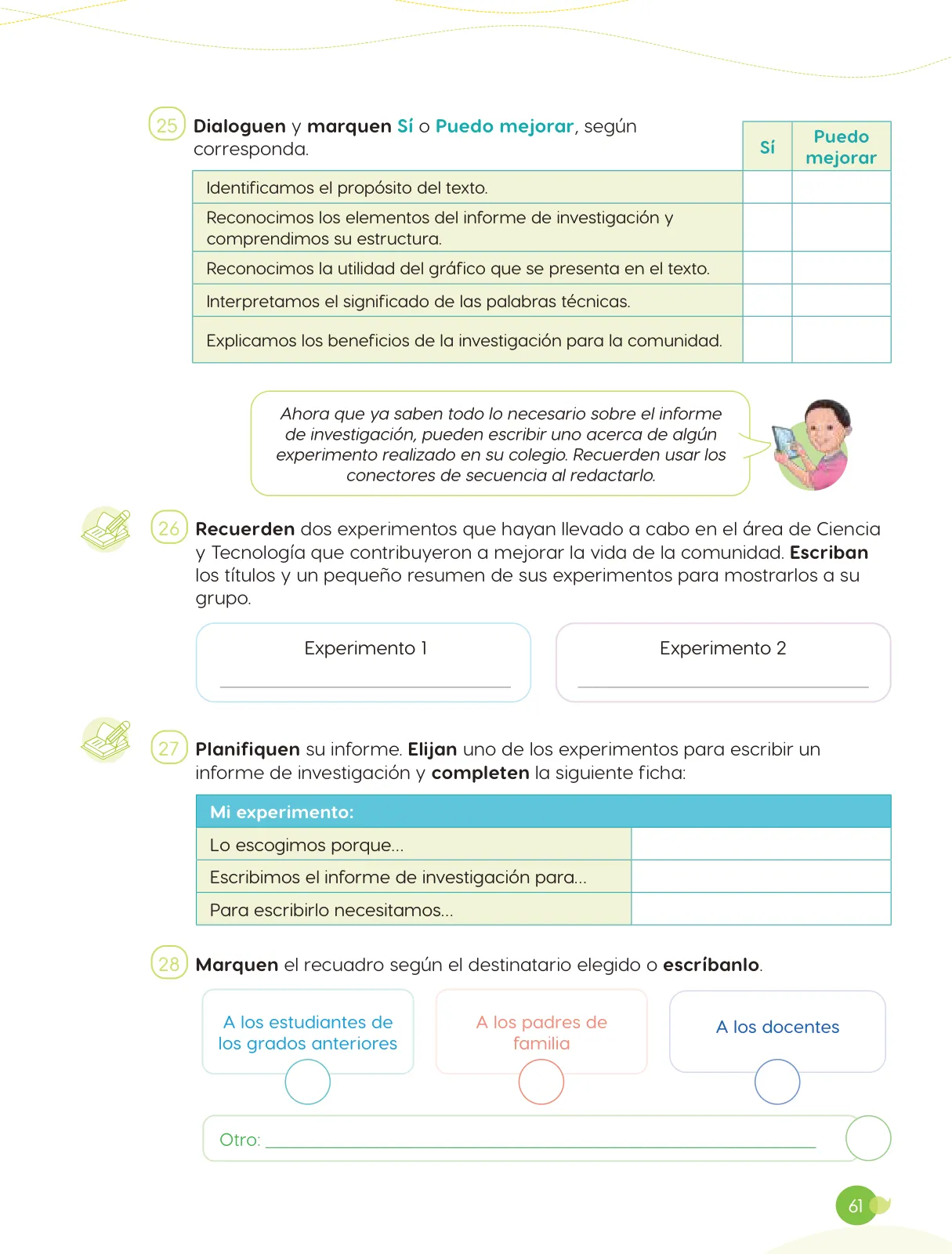 Miniatura página 63 de Cuadernillo de Comunicación 6. Sexto grado de Primaria · 2024
