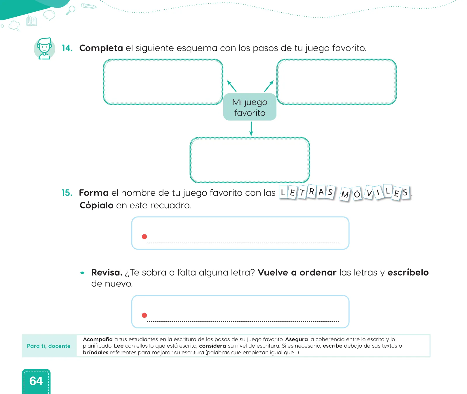 Miniatura página 66 de Cuadernillo de Comunicación 1, primer grado de Primaria · 2023