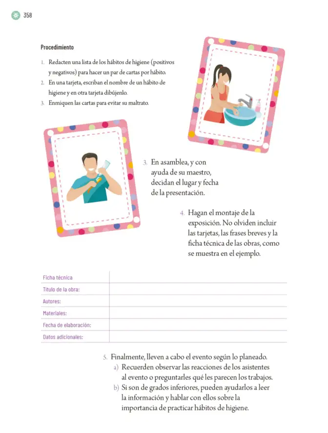 Página 361 de Proyectos Escolares. Libro de Educación Primaria Grado 6° Ciclo Escolar 2025 - 2026