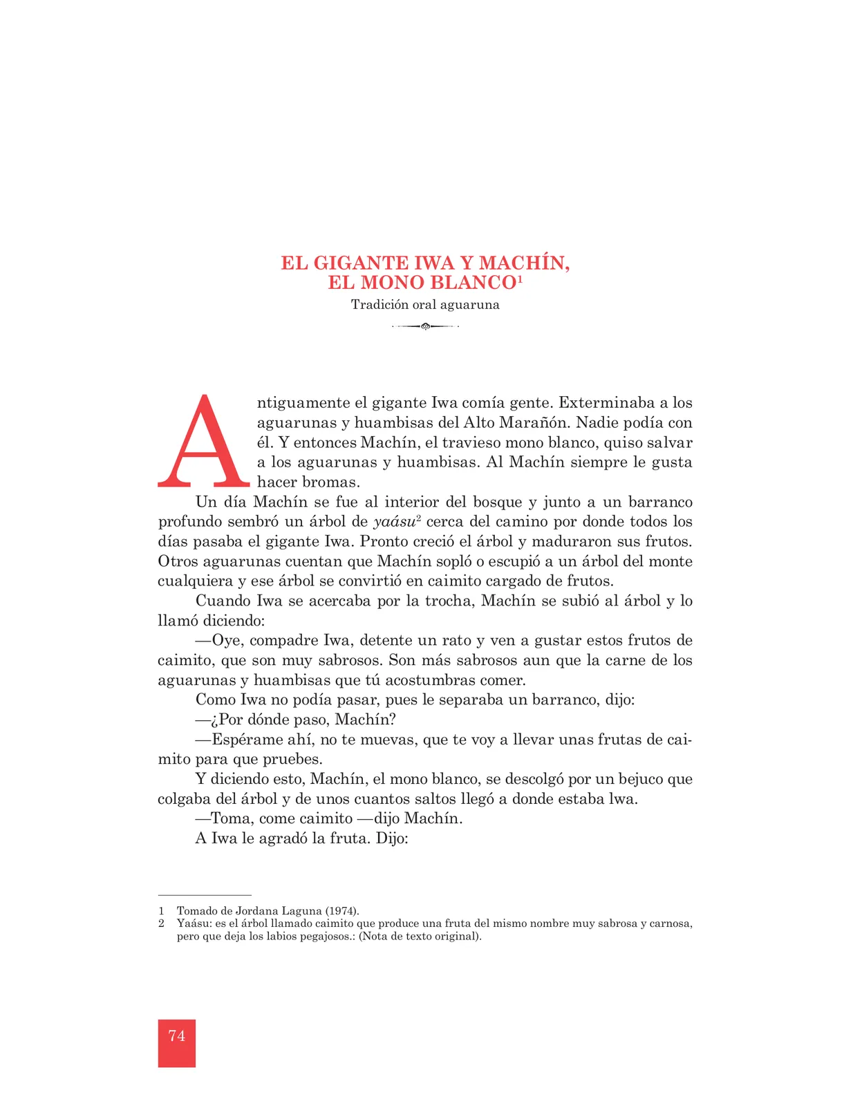Miniatura página 76 de Antología literaria 1 · 2019