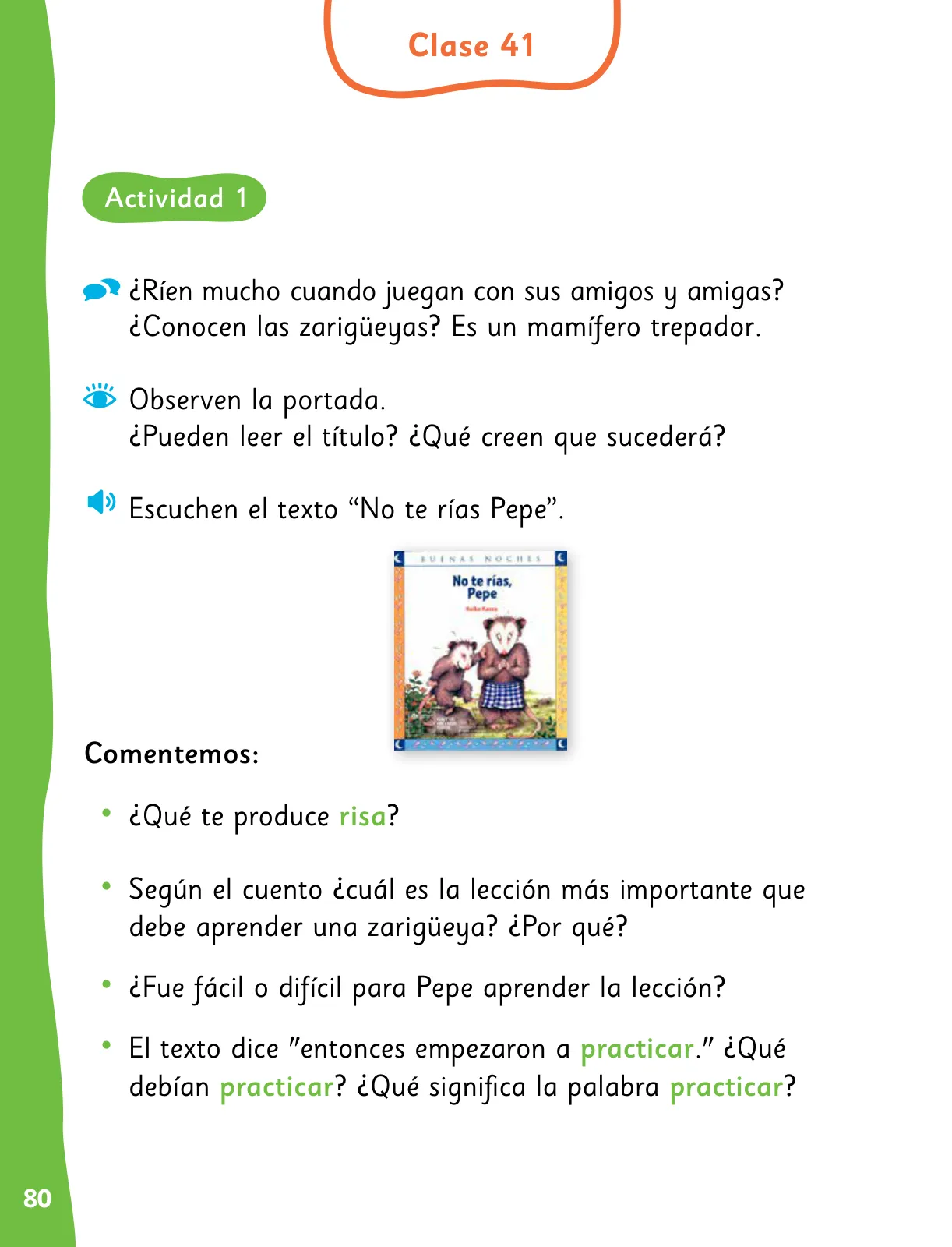 Miniatura página 83 de Lenguaje y Comunicación – Primero Básico | Texto del Estudiante MINEDUC – Descargar PDF · 2024