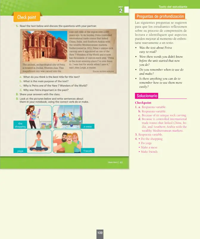 Página 110 de Inglés – Octavo Básico | Student’s Book MINEDUC – Descargar PDF · 2024