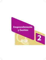 Portada de Emprendimiento Y Gestion 2° · Bgu 2 Emprendimiento Y Gestion 2019 · 2019