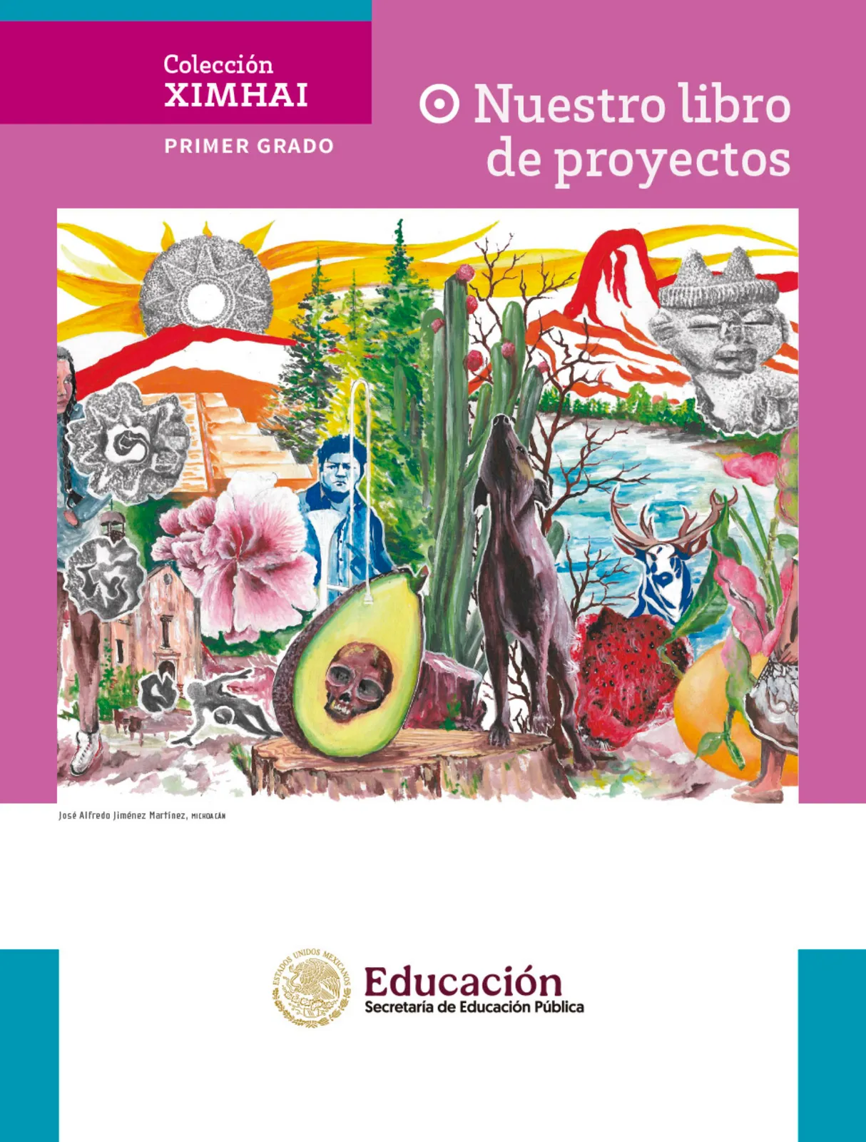 Página 2 de Colección Ximhai. Nuestro libro de proyectos. Libro de Educación Secundaria Grado 1° Ciclo Escolar 2025 - 2026