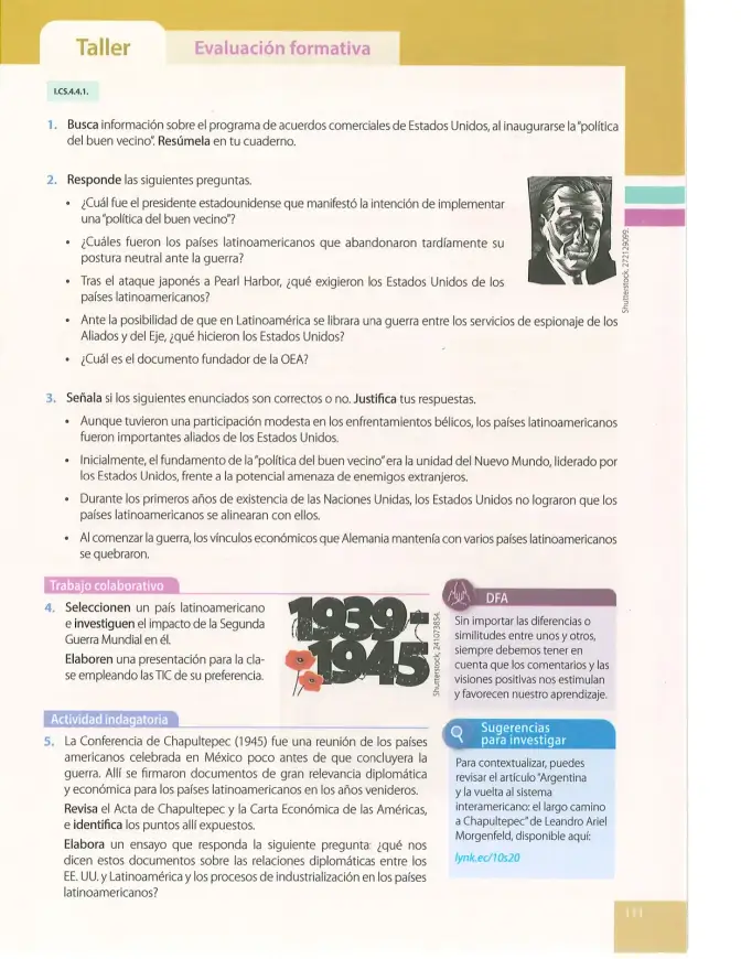 Página 110 de Estudios Sociales 10° · Egb 10 Estudios Sociales 2025 · 2025