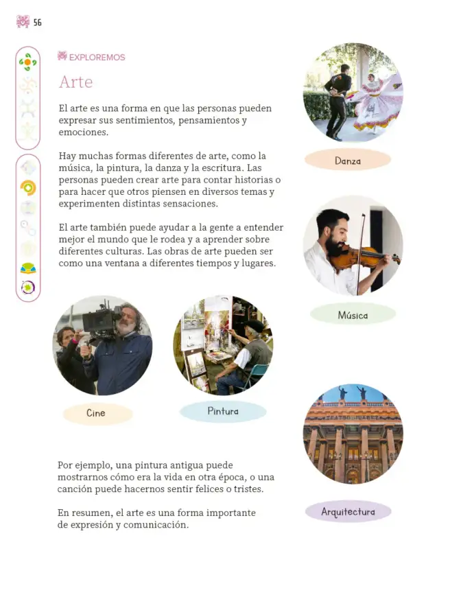 Página 57 de Nuestros saberes: Libro para alumnos, maestros y familia. Libro de Educación Primaria Grado 4° Ciclo Escolar 2025 - 2026